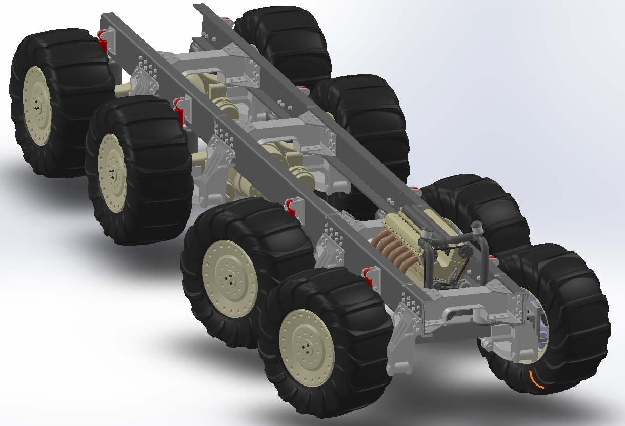 B导Dan运载车模型简易3D数模图纸 Solidworks设计